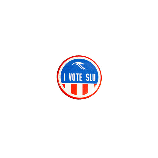 I Vote SLU Round Button