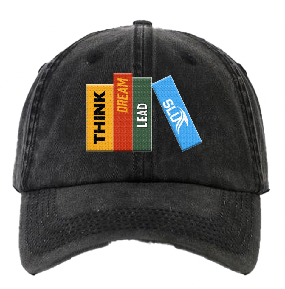 Think Spring Hat Think. Dream. Lead. Book Hat – Student Leadership University